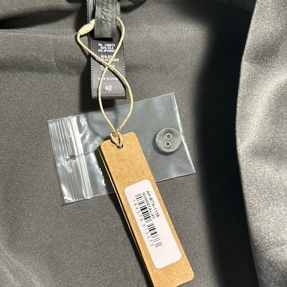 Skims • Silk Open Neckline Top • 4X Gunmetal NWT - Picture 4 of 4